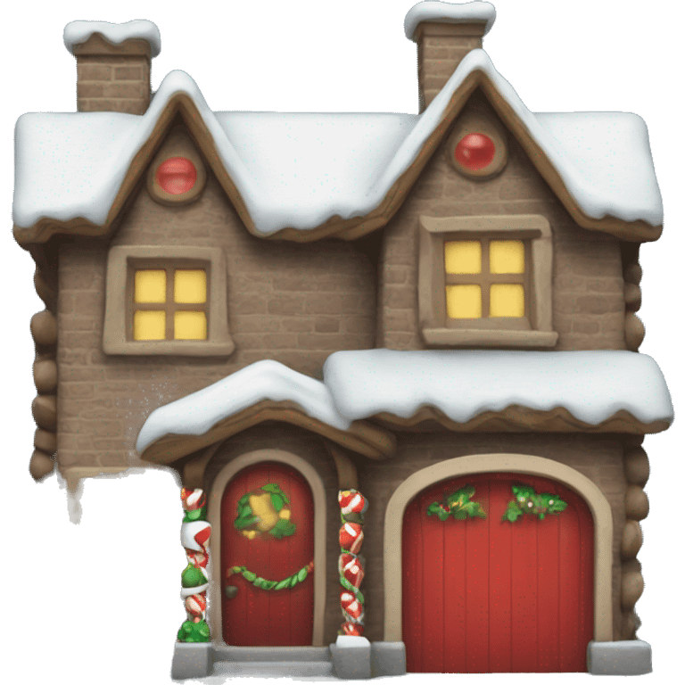 Santa’s house emoji