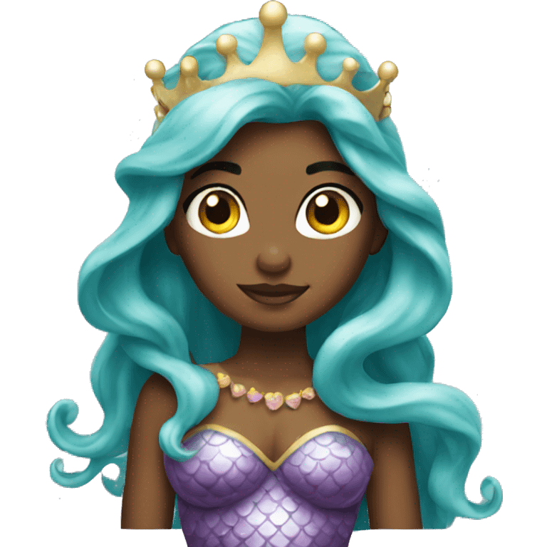 Mermaid princess  emoji