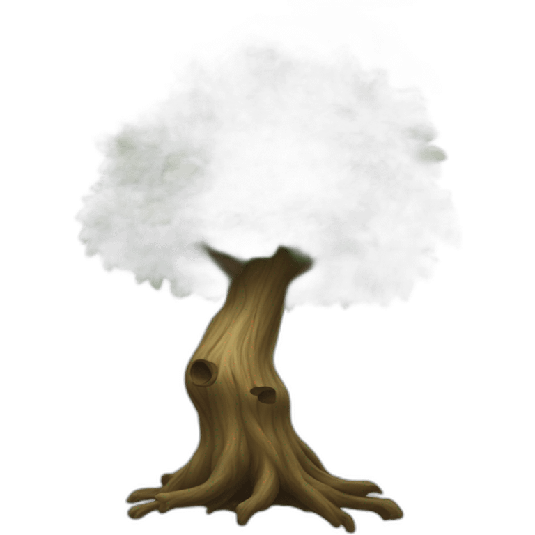 levitating tree emoji