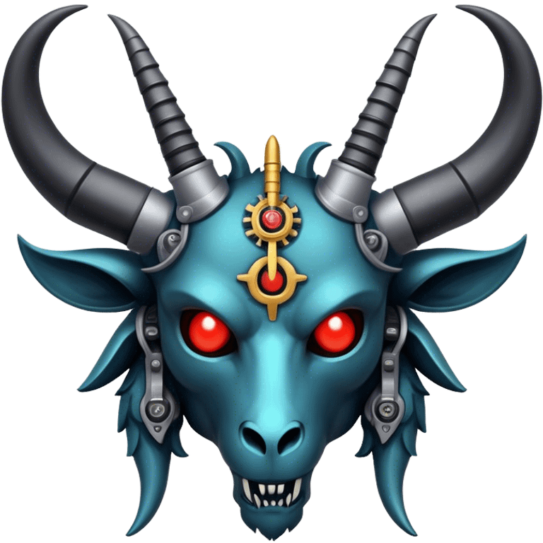 Mechanical Baphomet emoji