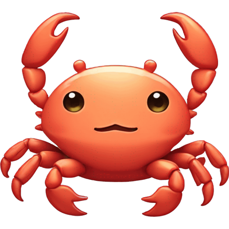 cute crab kawaii baby chubby emoji