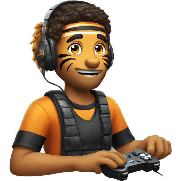 Tiger Gamer emoji