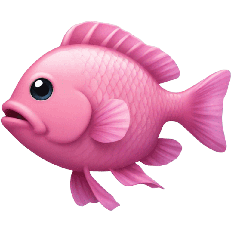 pink fish emoji