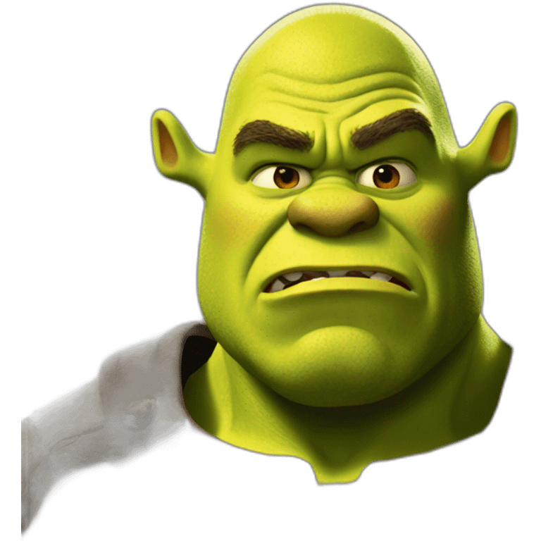 shrek angry emoji