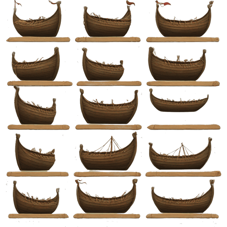 Viking longboat emoji