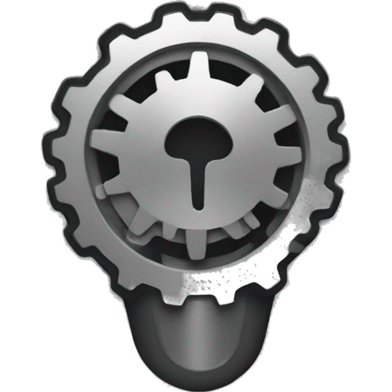 A gear shift  emoji