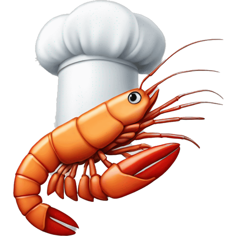 Shrimp on the barbecue emoji