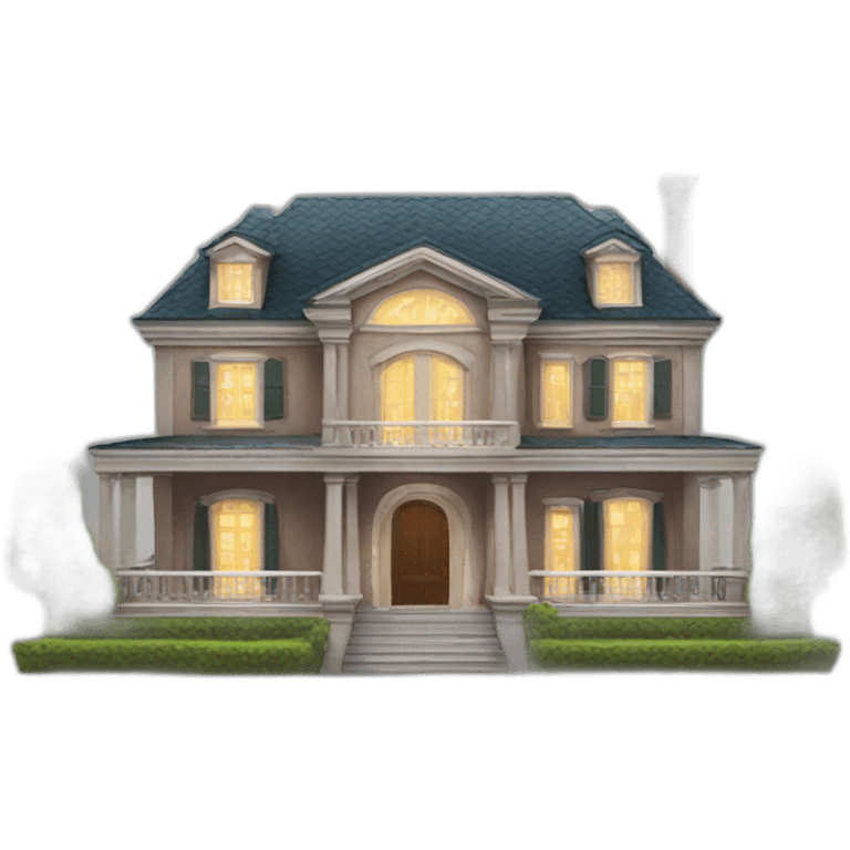 mansion emoji