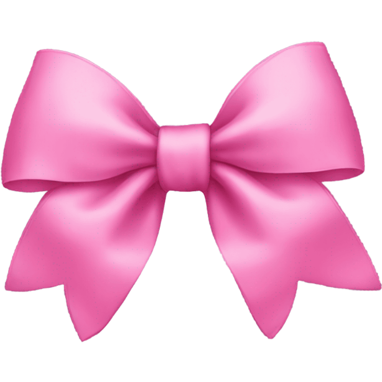 Pink bow emoji