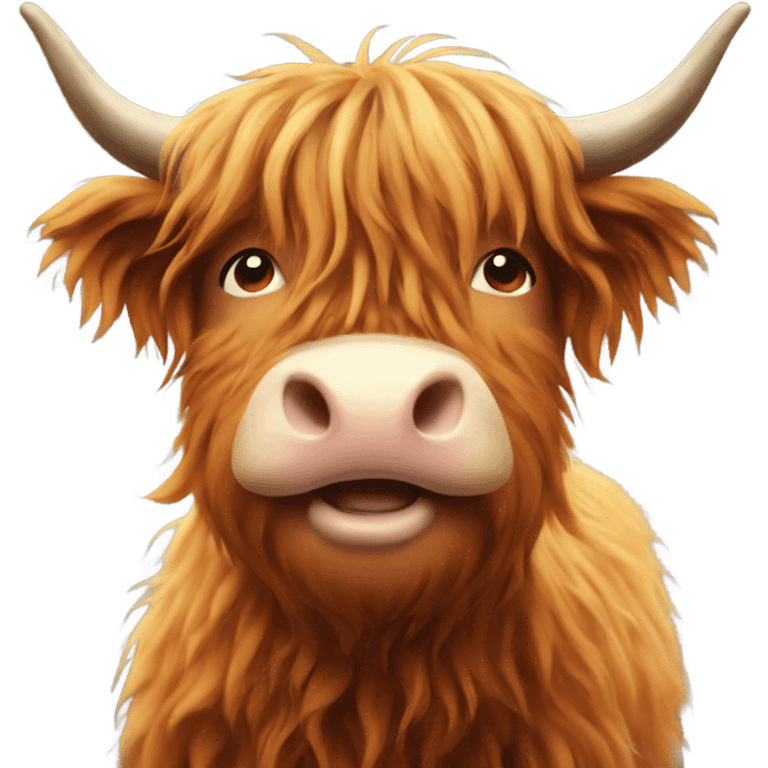 Highland cow emoji