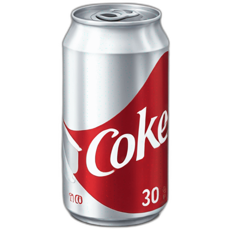 Diet Coke can emoji