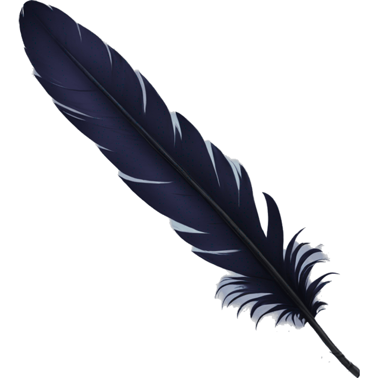 raven feather emoji