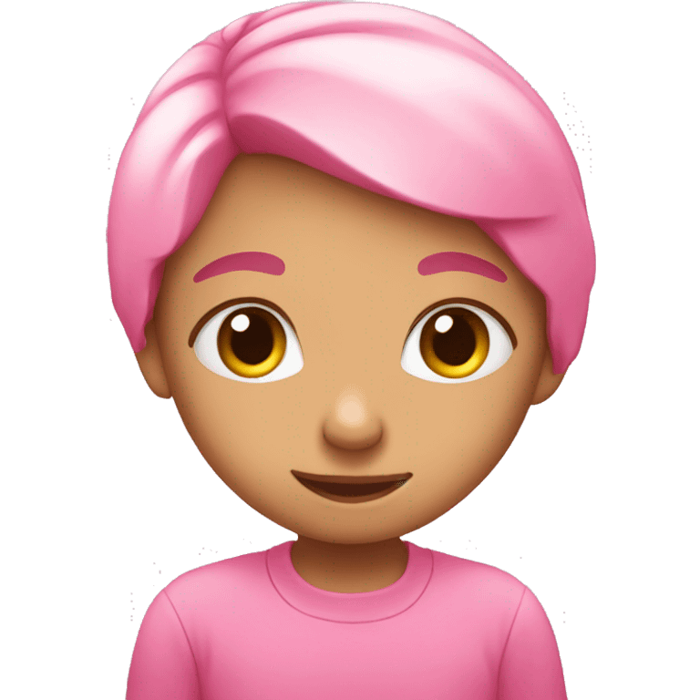 Pink and cute  emoji