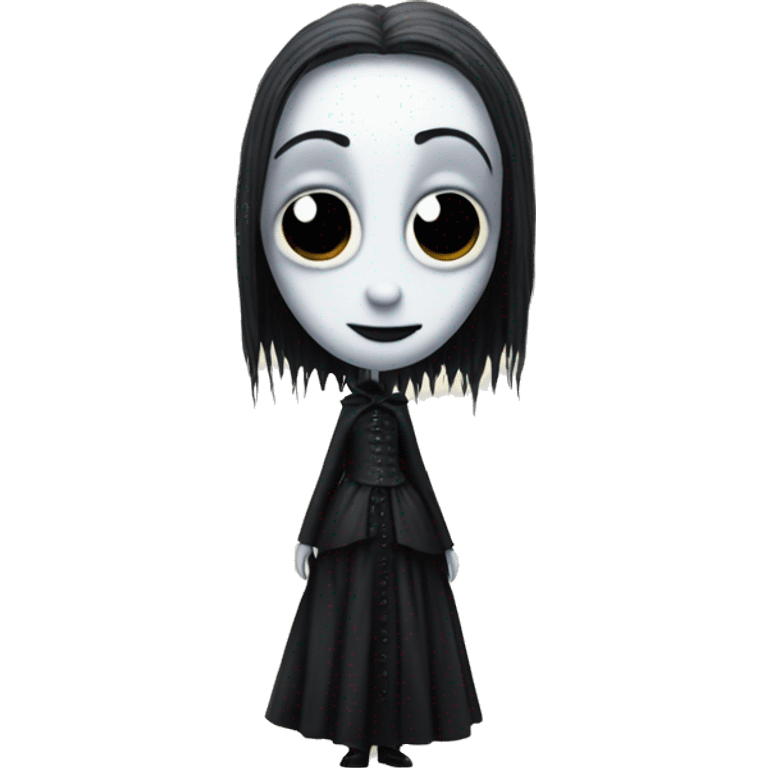 Tim Burton's Gothic whimsy emoji