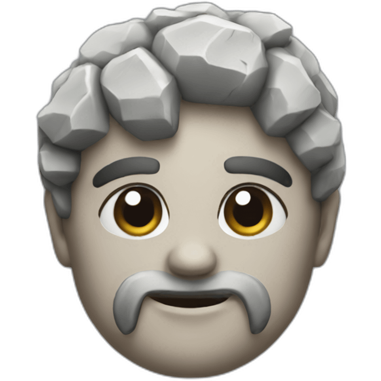 Stone emoji