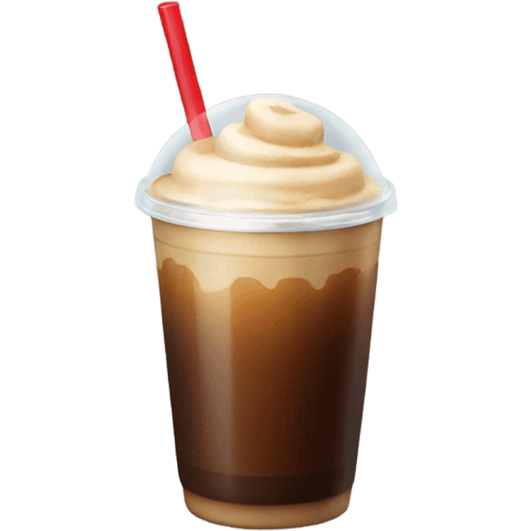 Ice coffee  emoji