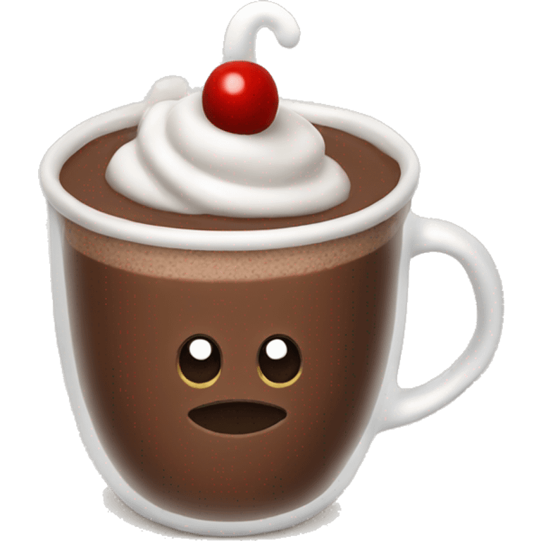 christmas hot chocolate  emoji