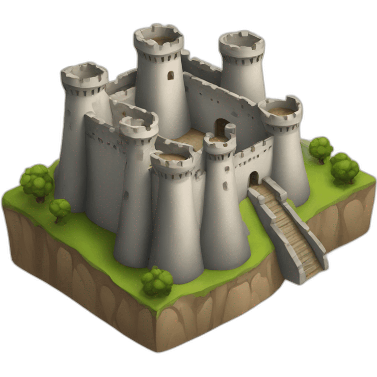 fortress emoji