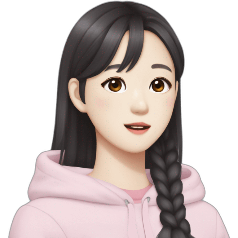 Blackpink Jisoo in snowdrop kdrama  emoji