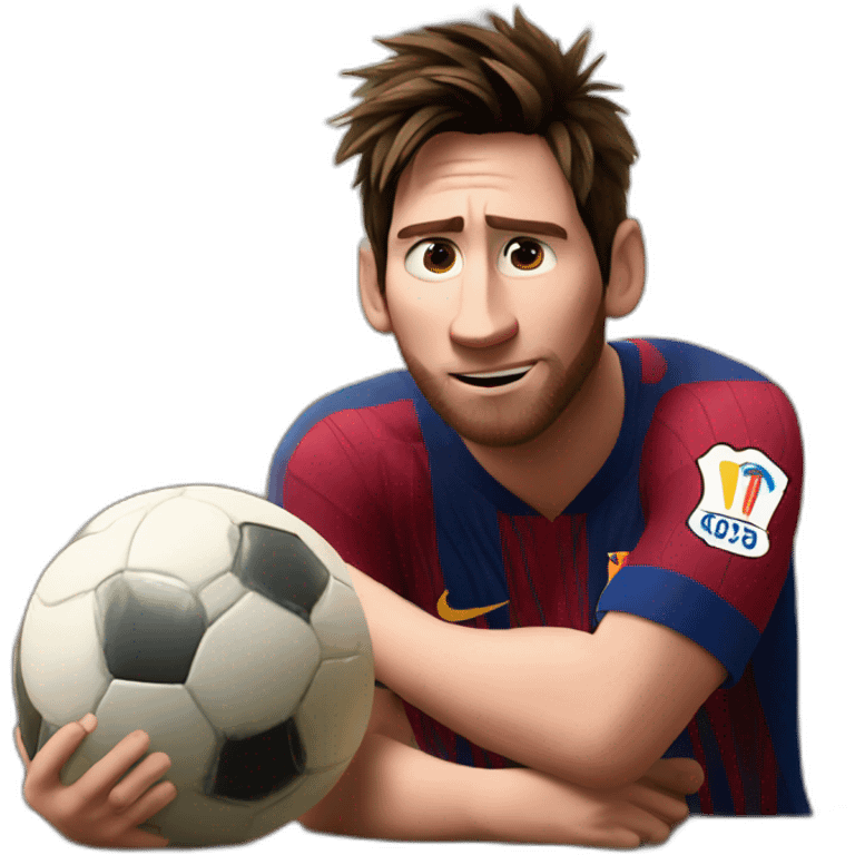 Messi disney pixar movie emoji