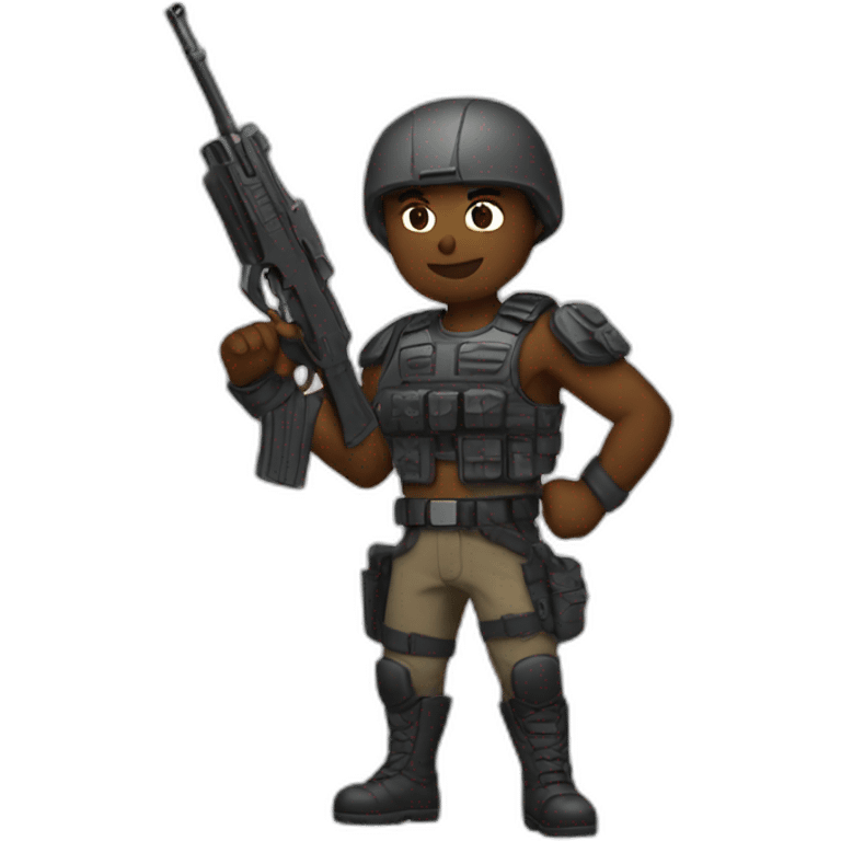 armed emoji