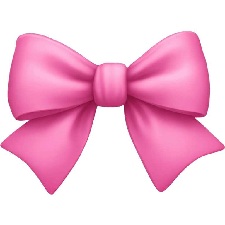 Cute pink bow emoji