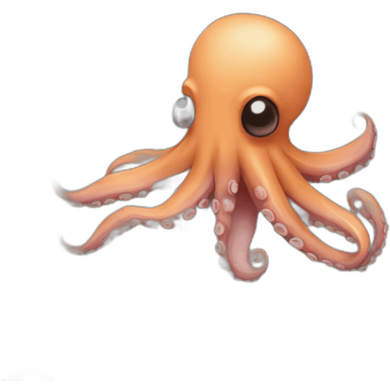 Busy octopus emoji