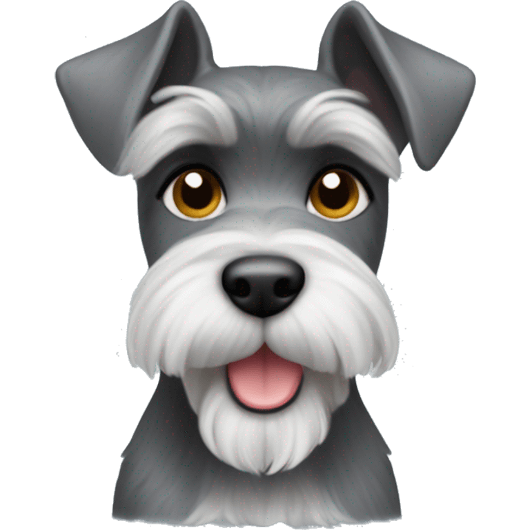 miniature schnauzer  emoji