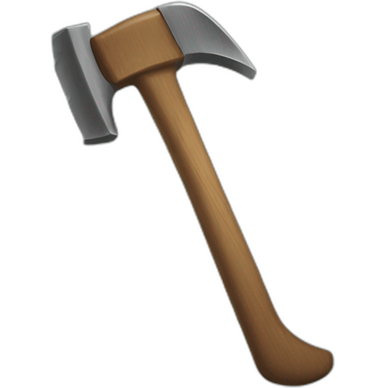 Sickle and hammer emoji