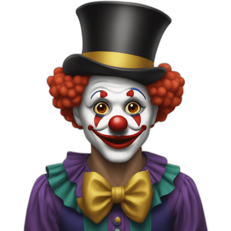 hmm clown emoji