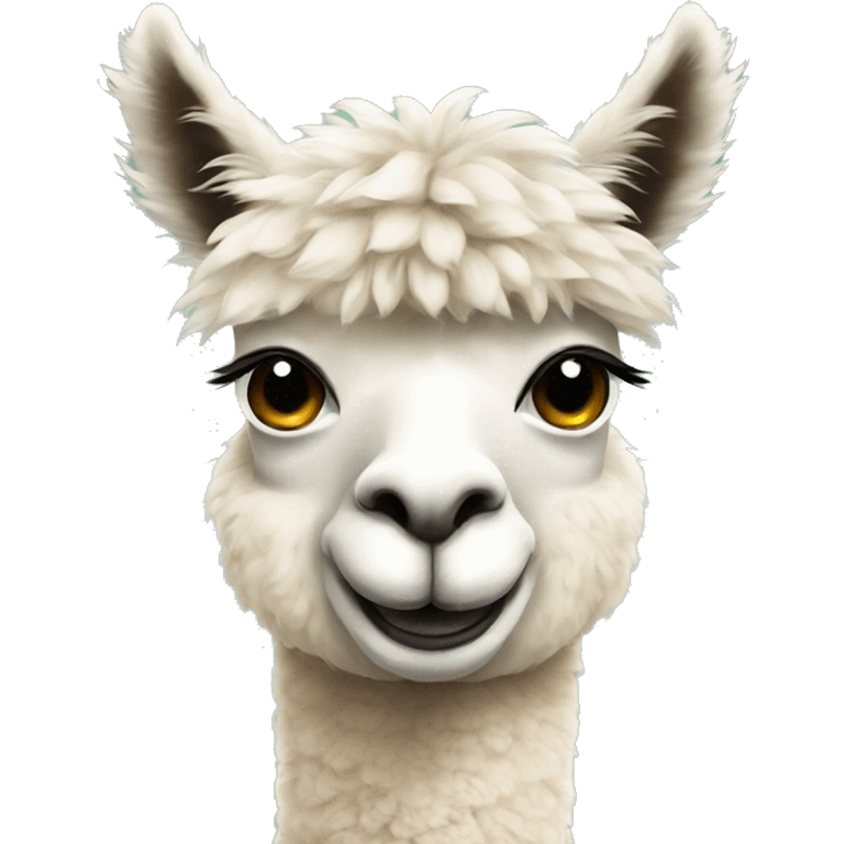 alpaca love emoji