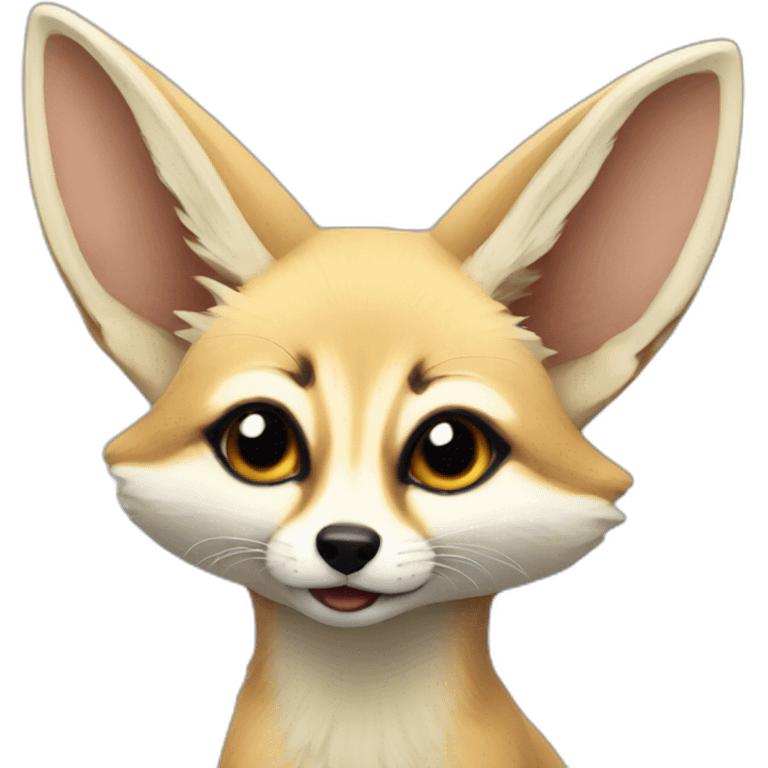 Un fennec emoji