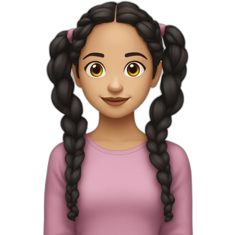 jenna-ortega dans en straing emoji