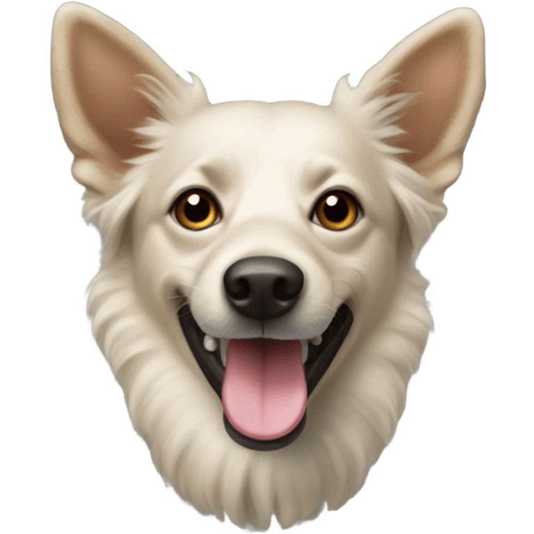 Mudi dog breed emoji