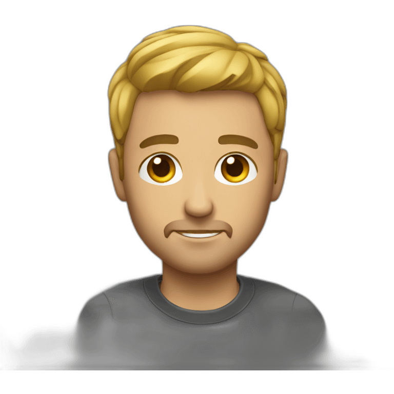 A man dj emoji