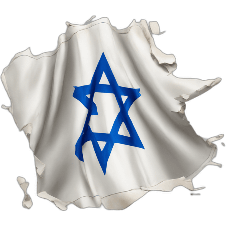 Isreal-flag-torn emoji