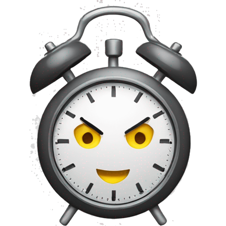 reloj de gimnasio emoji