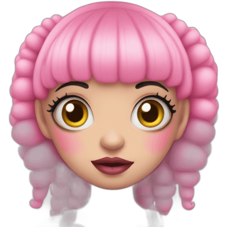 Melanie Martinez pink alien fairy emoji