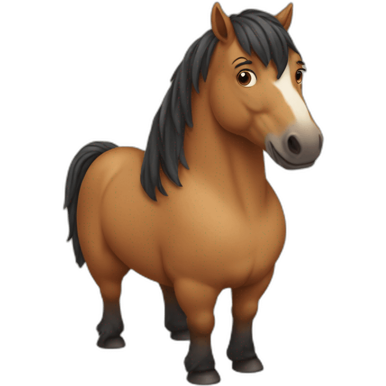 Fat Horse emoji