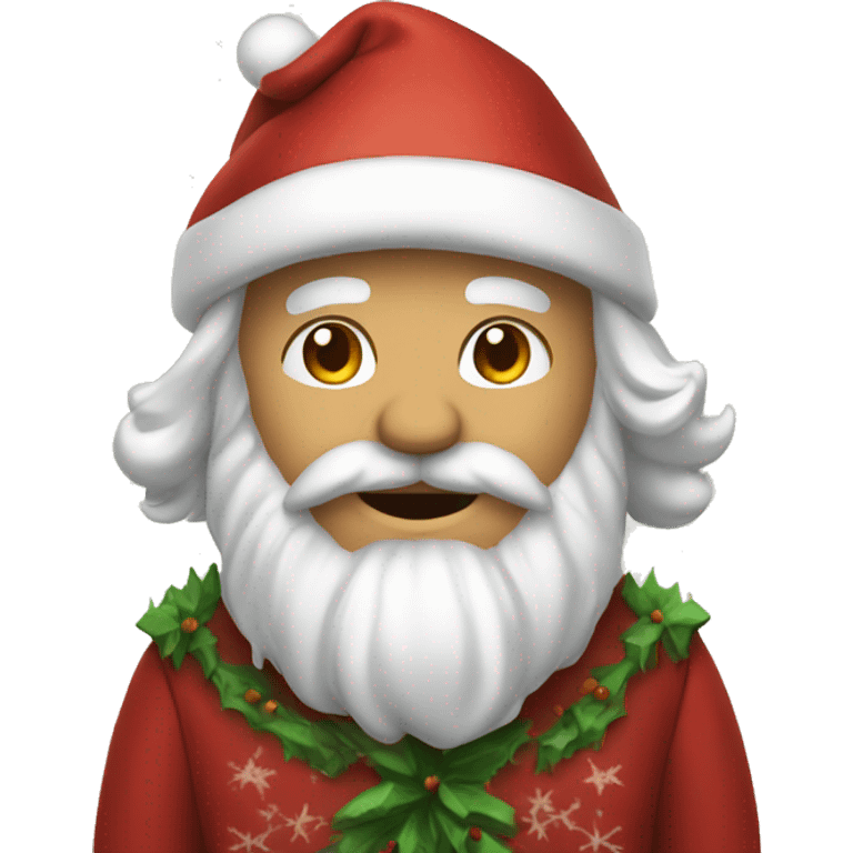 Yule santa  emoji