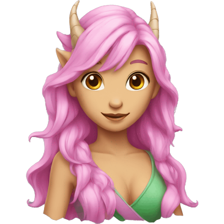 Dragon rosa emoji