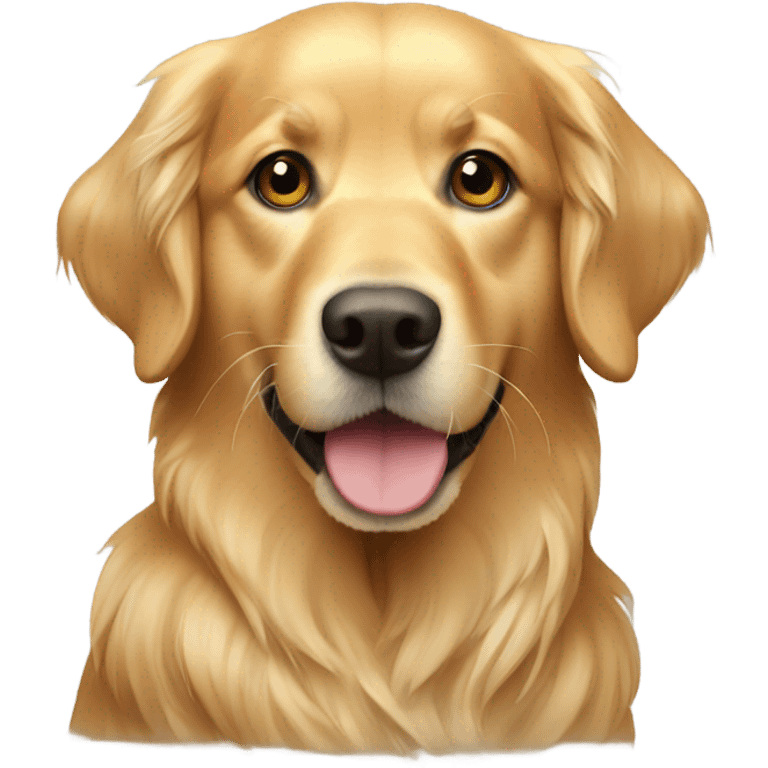 golden retriever  emoji