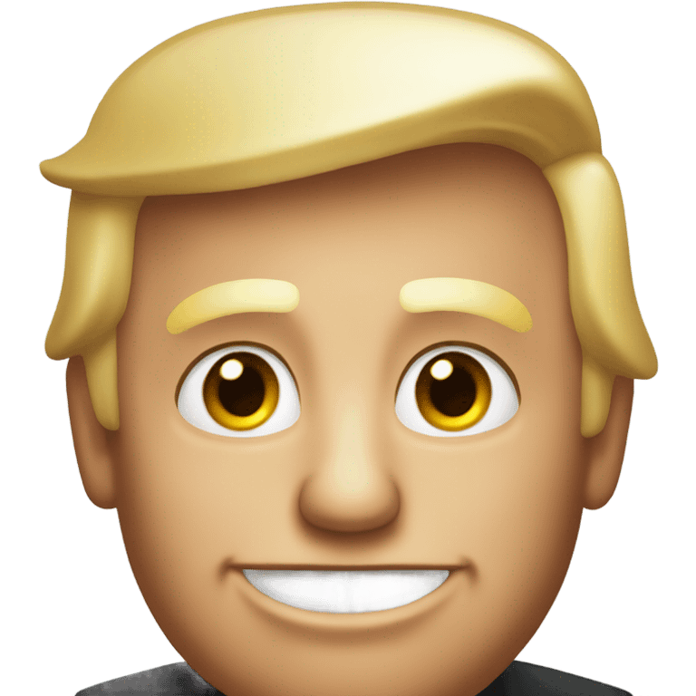 Donald trump smirking  emoji