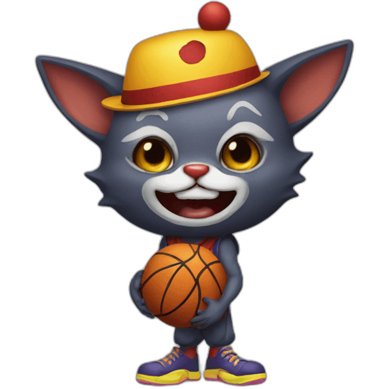 bat cats house clown basketball emoji