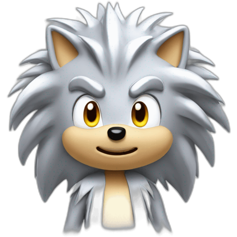 silver the hedgehog emoji