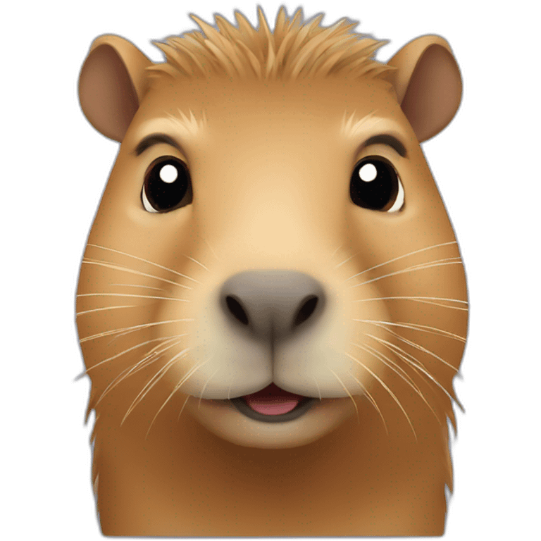 Capybara emoji