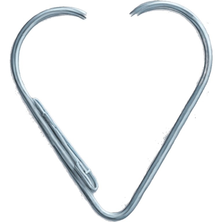 paper clip heart emoji