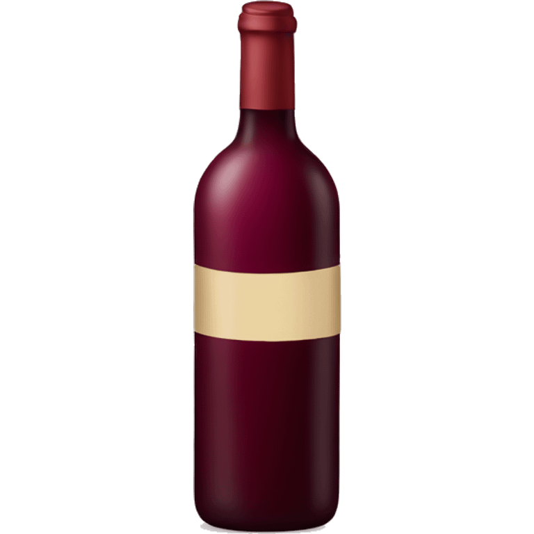 Wine-colored number 7 emoji