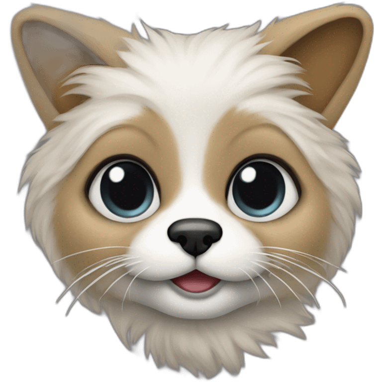 margaret thatcher as a furry emoji