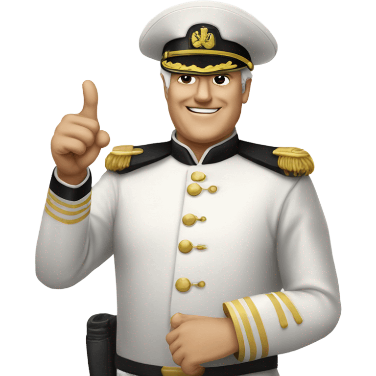 general admiral aldeen with thumbs up emoji